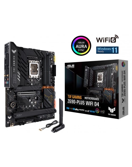 Asus TUF Gaming Z690 Plus WI-FI D4 12th Gen Motherboard